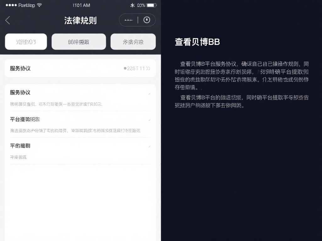 贝博BB平台提现困难:用户维权指南与对策分析 法律条款截图:查看贝博BB平台的服务协议,确保自己
