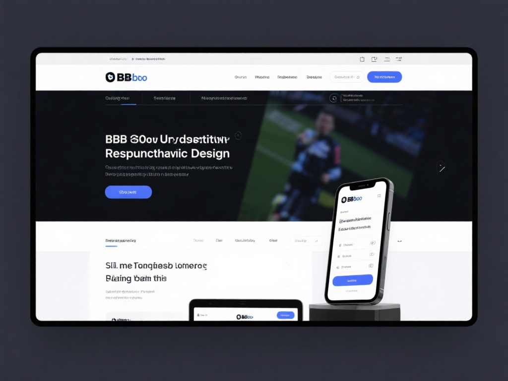 在页面布局上，BB贝博采用了响应式设计，这意味着无