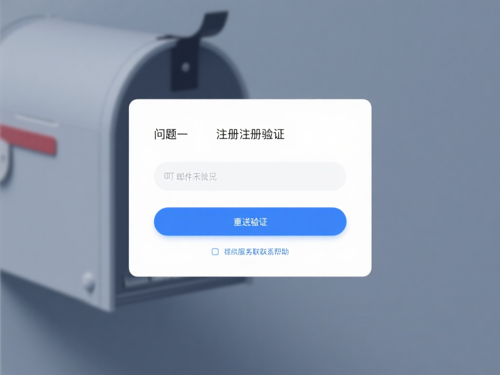 问题一：注册时验证邮件未收到如何处理
大部分情况